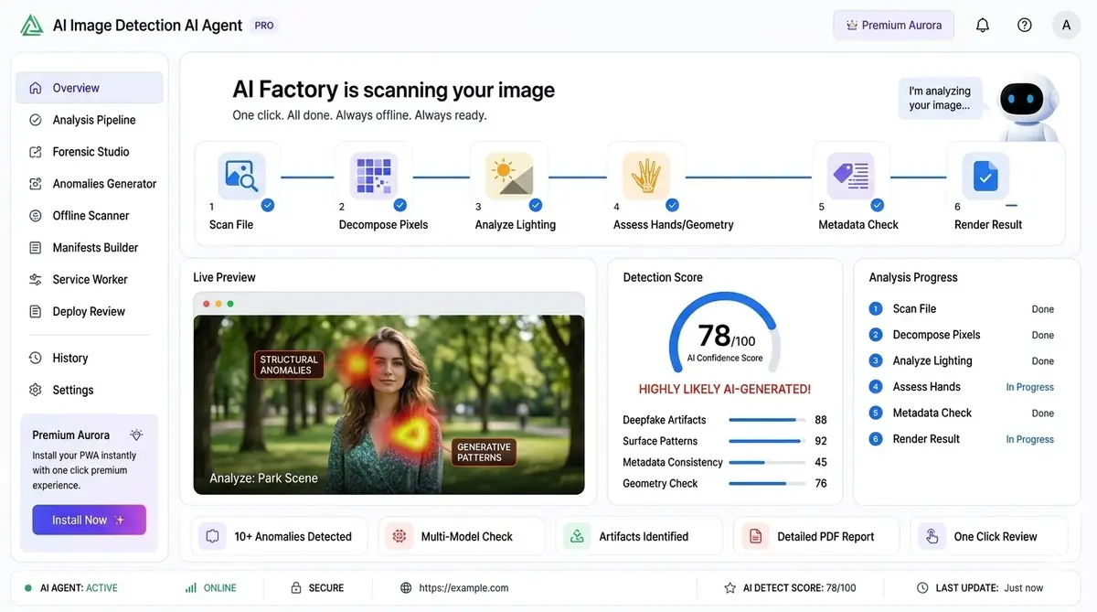 AI trivia dashboard — example of the AI tool dashboard software